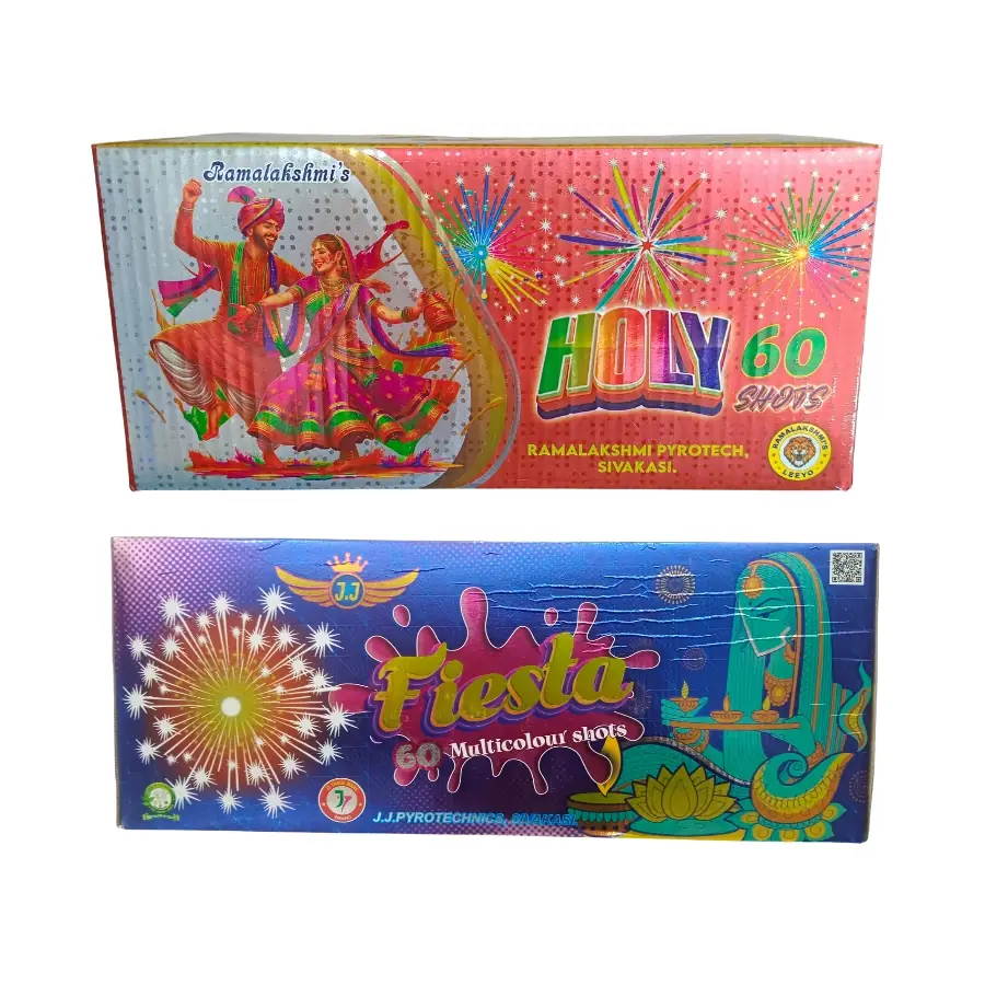 60 Shot Multi Color